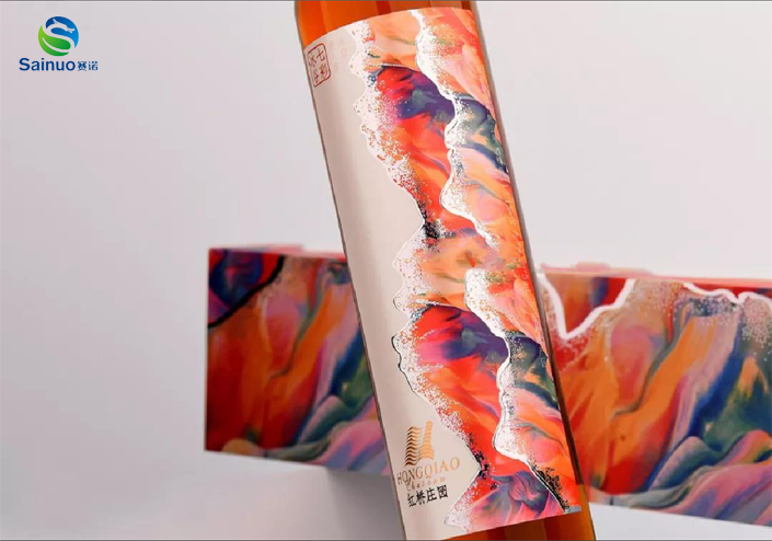 珠光萊尼紋不干膠