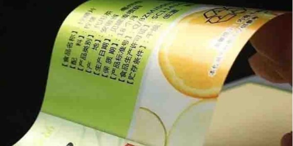 不干膠標簽覆膜